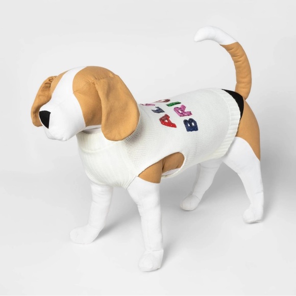 NEW Wondershop Christmas Dog Sweater All Is Bright Sequin XL - Picture 4 of 9